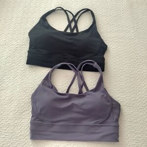 Third Love Lot Of 2 Strappy Spots Bras Sz L
